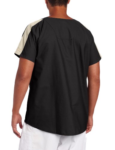 CONTRAST COLOR SCRUB TOP