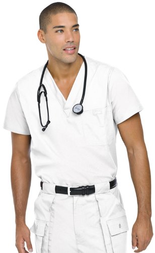 MEN'S VENTED SCRUB TOP