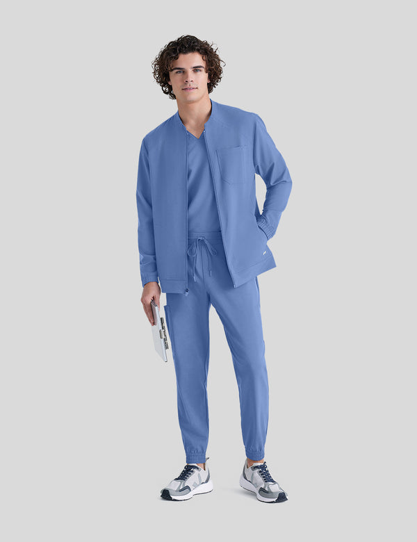 جاكيت سايكل جريز أناتومي ~ Cycle Warm-Up Greys Anatomy || CIEL BLUE GREYS ANATOMY