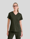 بلوزة إيما جريز اناتومي ~ Emma Top Grey's Anatomy || OLIVE GREYS ANATOMY SPANDEX