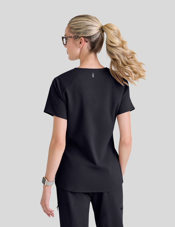 بلوزة إيما جريز اناتومي ~ Emma Top Grey's Anatomy || STEEL GREYS ANATOMY SPANDEX
