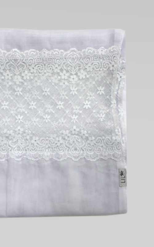 Japanese Voile Lace Scarf 2