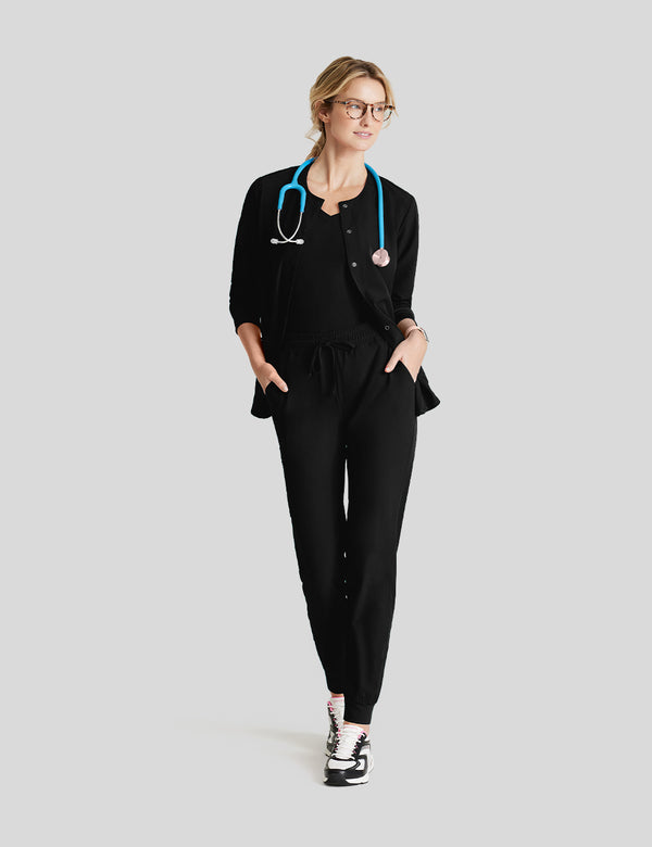 جاكيت ستابيليتي سكيتشرز ~ Jacket Stability Skechers|| BLACK SKECHERS