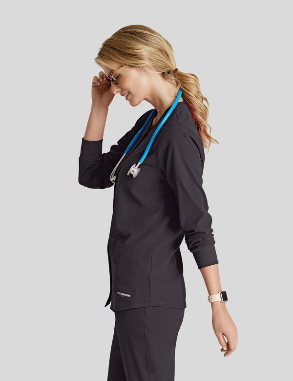 جاكيت ستابيليتي سكيتشرز ~ Jacket Stability Skechers|| PEWTER SKECHERS