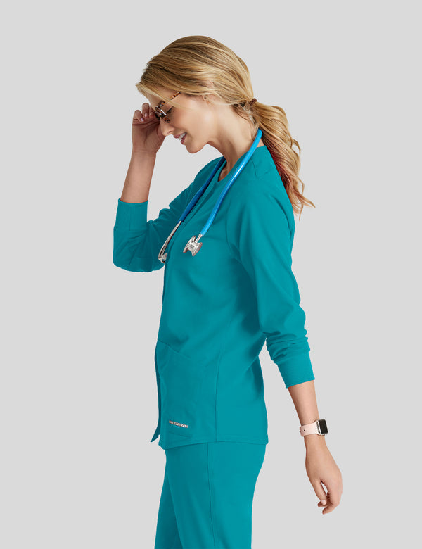 جاكيت ستابيليتي سكيتشرز ~ Jacket Stability Skechers|| TEAL SKECHERS