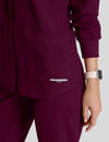 جاكيت ستابيليتي سكيتشرز ~ Jacket Stability Skechers|| WINE SKECHERS