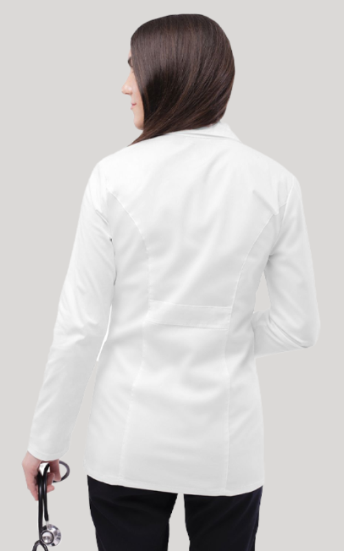 لابكوت تاب ويست القصير من أدار ~ Tab-Waist Short Lab Coat Adar