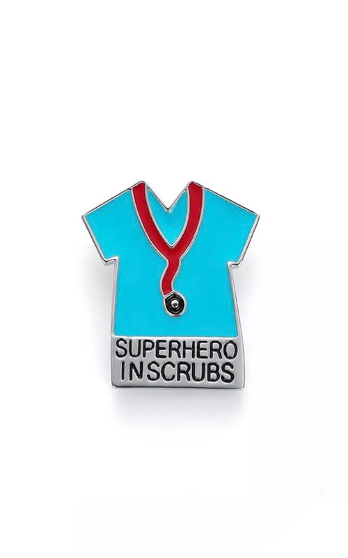 دبّوس البطل الخارق~Superhero in scrubs Pin