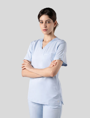 بلوزة ترست مست وير نسائي ~ MustWear Trust Female Top || ANGEL BLUE MUSTWEAR