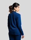 جاكيت برفورمنس مست وير نسائي من الخلف || NAVY BLUE MUSTWEAR