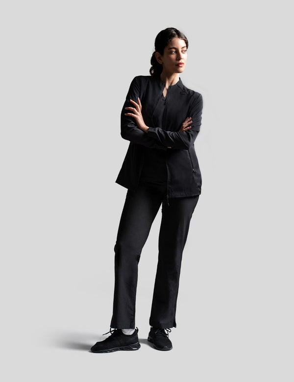 جاكيت برفورمنس مست وير نسائي من الامام || BLACK MUSTWEAR