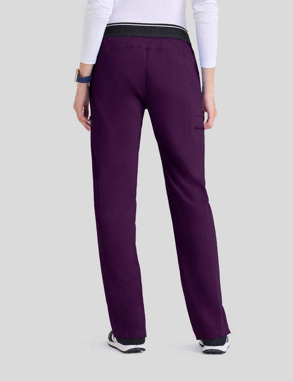 بنطلون كيم جريز اناتومي ~ Kim Pant Grey's Anatomy || EGGPLANT GREYS ANATOMY SPANDEX