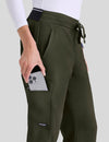 بنطلون كيم جريز اناتومي ~ Kim Pant Grey's Anatomy || OLIVE GREYS ANATOMY SPANDEX
