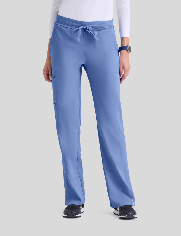 بنطلون كيم جريز اناتومي ~ Kim Pant Grey's Anatomy || CIEL BLUE GREYS ANATOMY SPANDEX