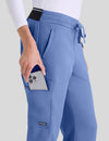 بنطلون كيم جريز اناتومي ~ Kim Pant Grey's Anatomy || CIEL BLUE GREYS ANATOMY SPANDEX
