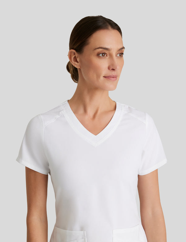 بلوزة إيما جريز اناتومي ~ Emma Top Grey's Anatomy || WHITE GREYS ANATOMY SPANDEX