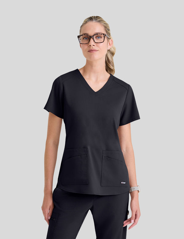 بلوزة إيما جريز اناتومي ~ Emma Top Grey's Anatomy || STEEL GREYS ANATOMY SPANDEX