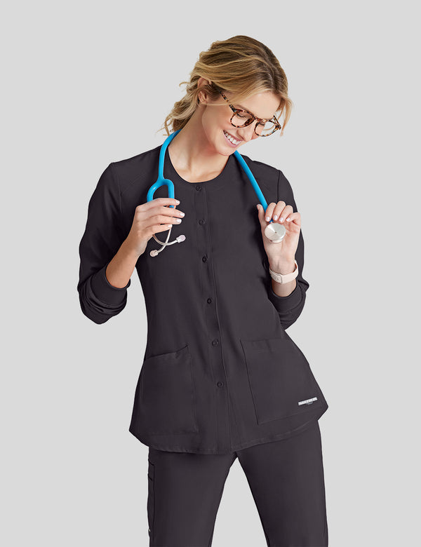 جاكيت ستابيليتي سكيتشرز ~ Jacket Stability Skechers|| PEWTER SKECHERS
