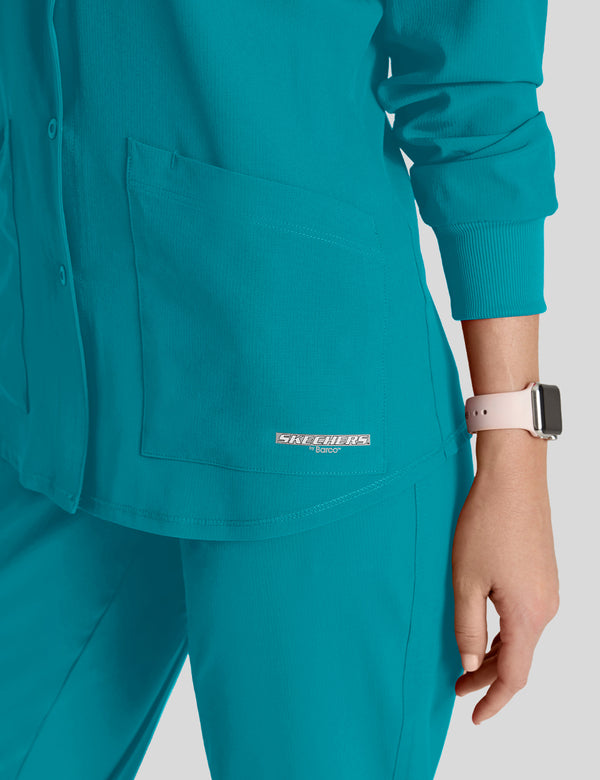 جاكيت ستابيليتي سكيتشرز ~ Jacket Stability Skechers|| TEAL SKECHERS