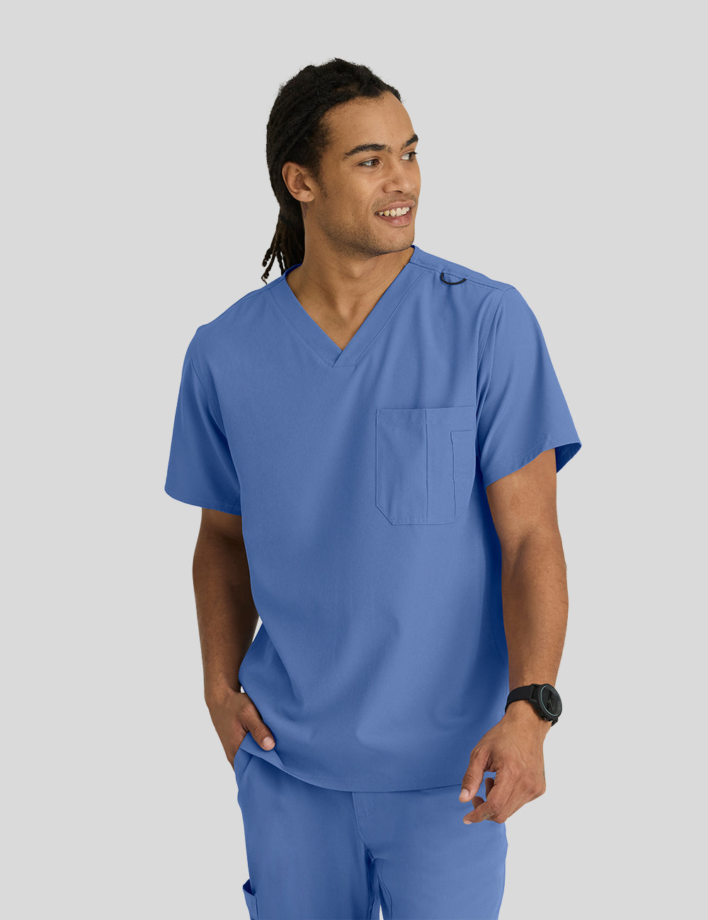 بلوزة سكتشرز جيب واحد ~ One pocket Scrub Top
