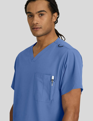 بلوزة سكتشرز جيب واحد ~ One pocket Scrub Top