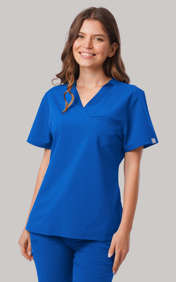 بلوزة ترست مست وير نسائي ~ MustWear Trust Female Top || ROYAL BLUE MUSTWEAR