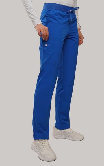 بنطلون وايد ليق ترست مست وير ~Mustwear Trust Wide Leg Pant || ROYAL BLUE MUSTWEAR