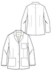 لابكوت فلو هيلنق هاندز وايت كوت ~ Flo Labcoat Healing Hands White Coat 